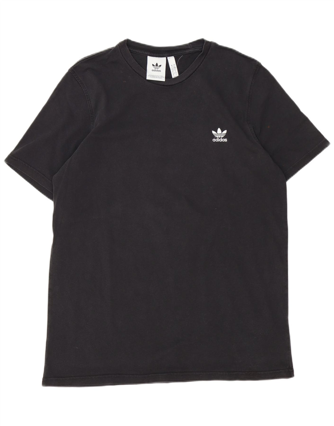 Adidas Męski T-shirt Top Duży Czarny Bawełniany