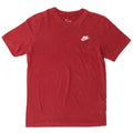 T-shirt męski NIKE, mały, czerwony, bawełniany