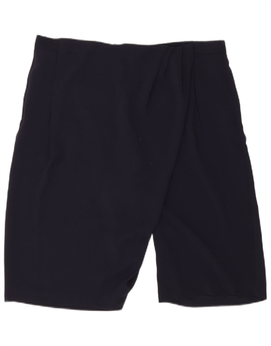 Damskie spodenki chino Zara, duże, W32, granatowe, poliestrowe