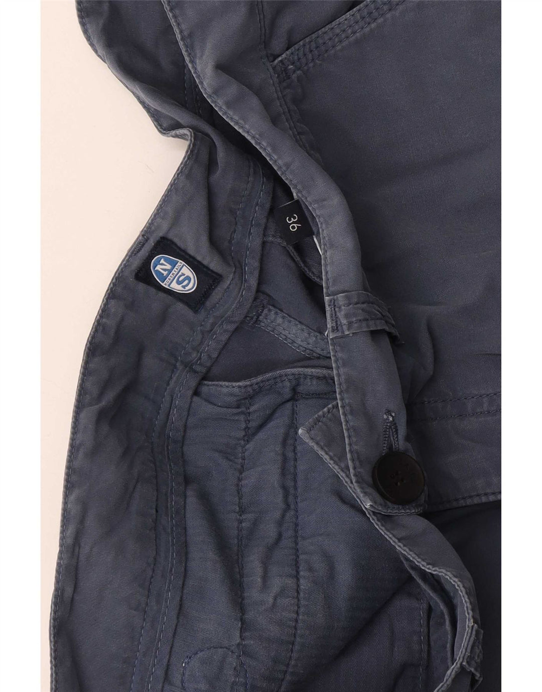 Spodenki męskie North Sails Pegged Chino W36, duże, granatowe