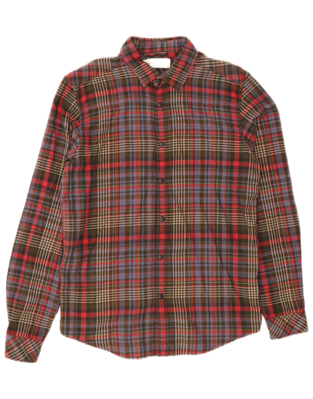 Koszula flanelowa męska Levi's o standardowym kroju, mała, wielokolorowa, bawełniana w kratę