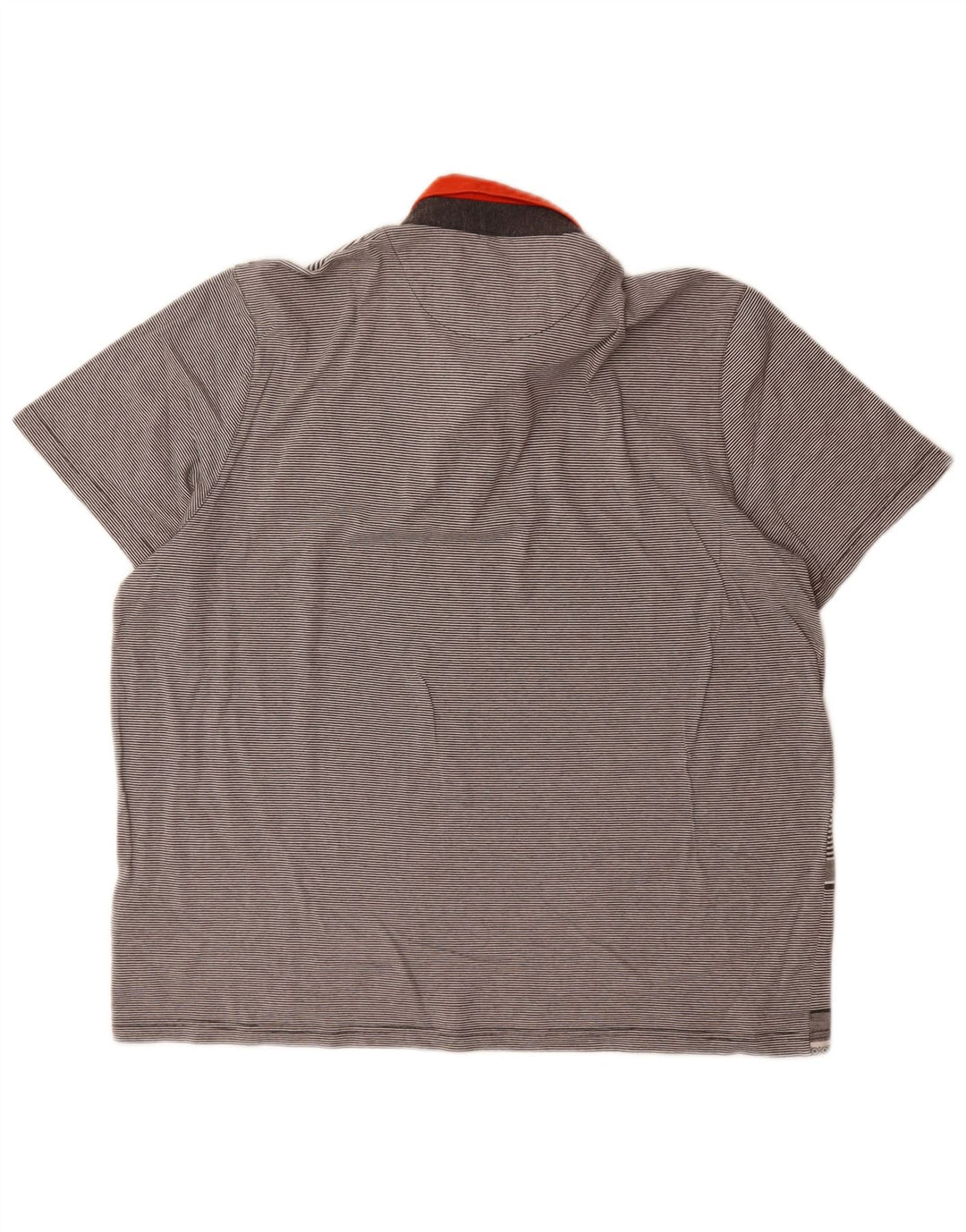 Męska koszulka polo Ted Baker, rozmiar 6, 2XL, szara, bawełniana w paski