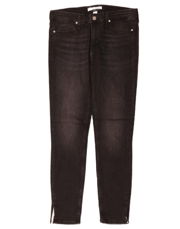 Damskie jeansy skinny CALVIN KLEIN W29 L28, czarne, bawełniane