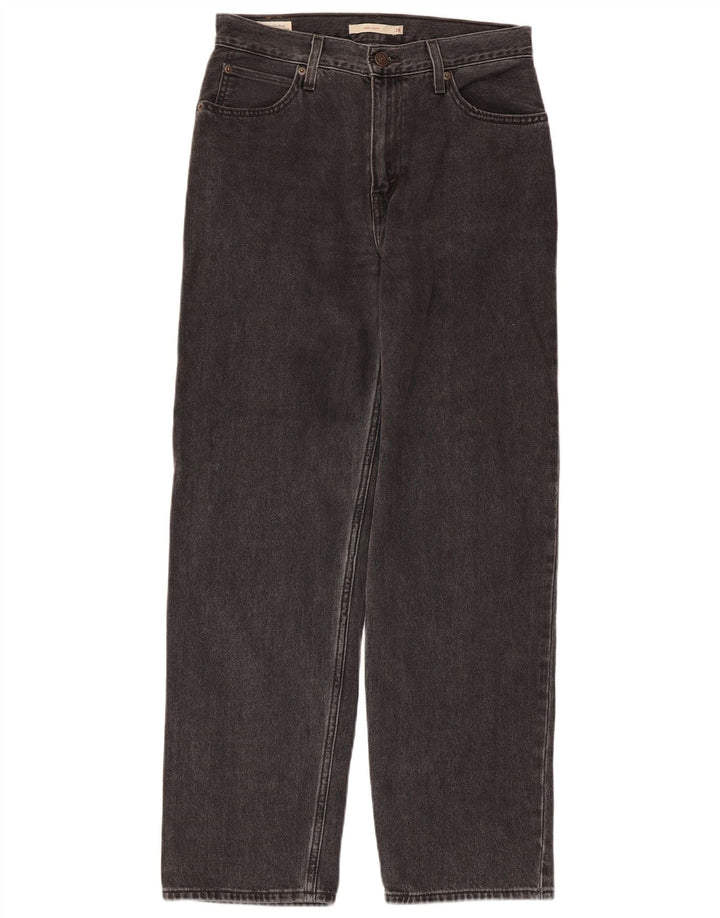 Damskie jeansy Levi's Dad W26 L30 Szara bawełna