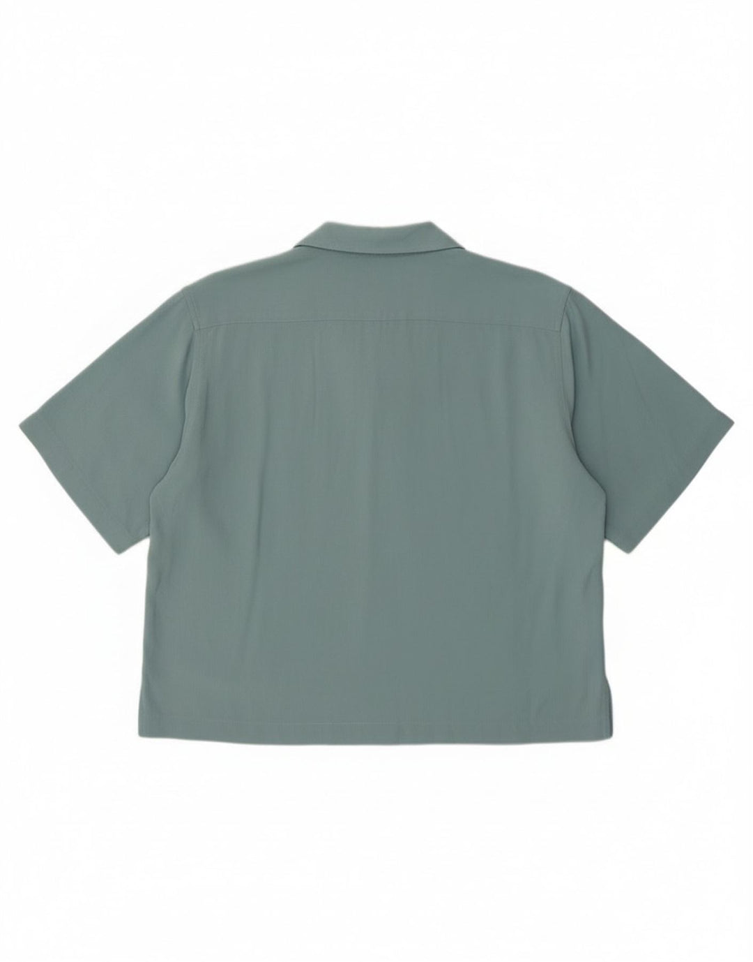 Damska koszula z krótkim rękawem Tommy Bahama UK 12 w kolorze średniego turkusu w jodełkę