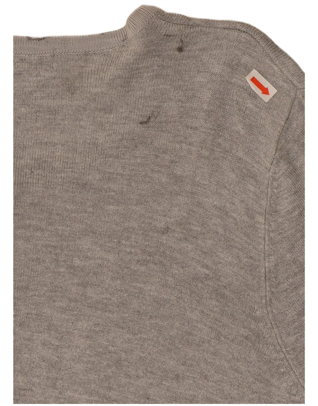 Marks & Spencer Damski sweter rozpinany UK 16, duży, szary, nakrapiany wiskoza