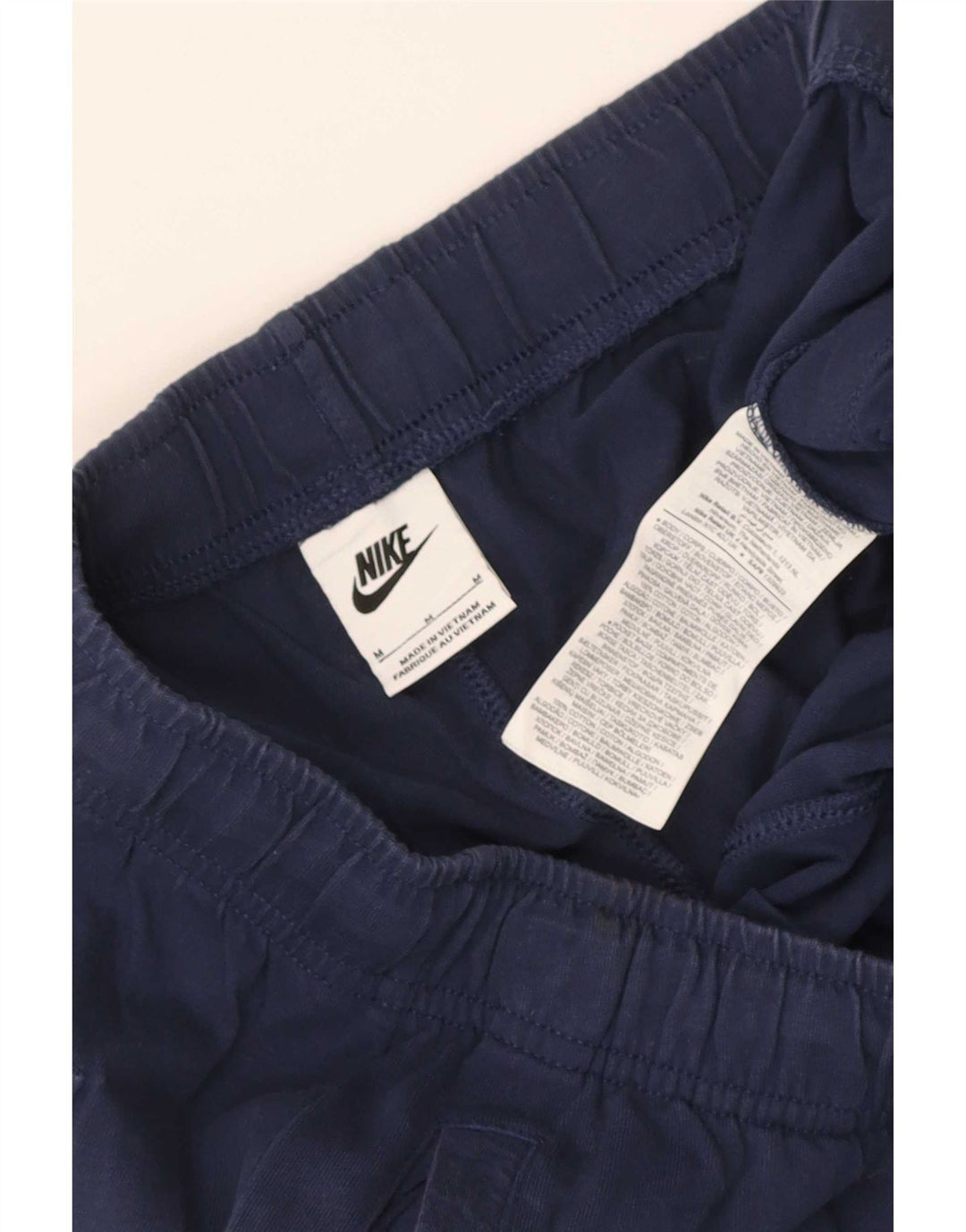 Męskie spodenki sportowe Nike, średnie, granatowe, bawełniane