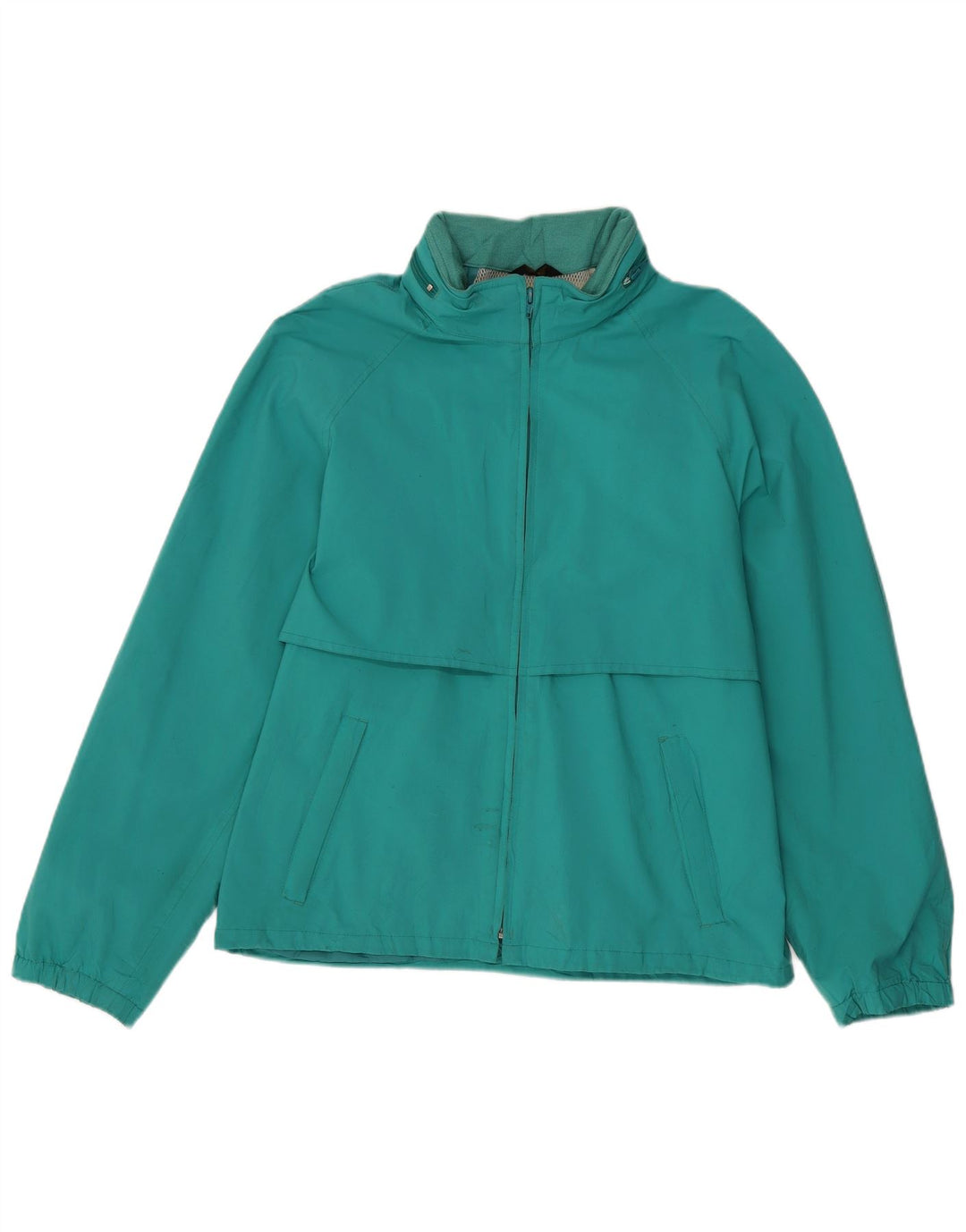 Męska kurtka przeciwdeszczowa Eddie Bauer UK 38, średni zielony poliester