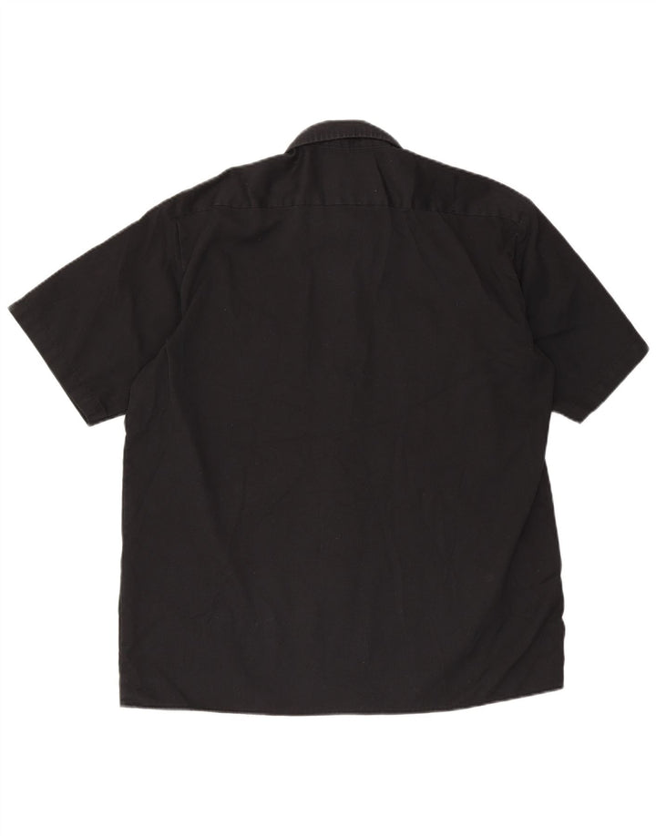 Męska koszulka z krótkim rękawem Dickies z grafiką, duży, czarny poliester