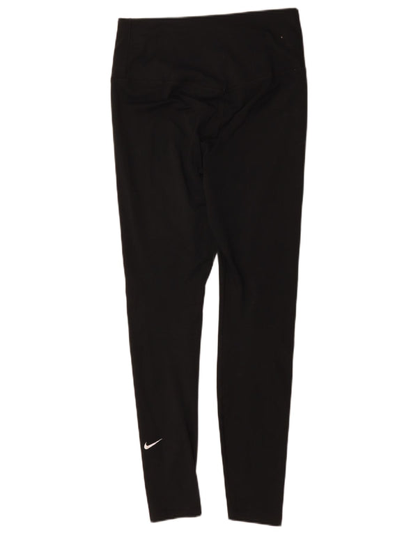Legginsy damskie Nike UK 12, średni czarny poliester