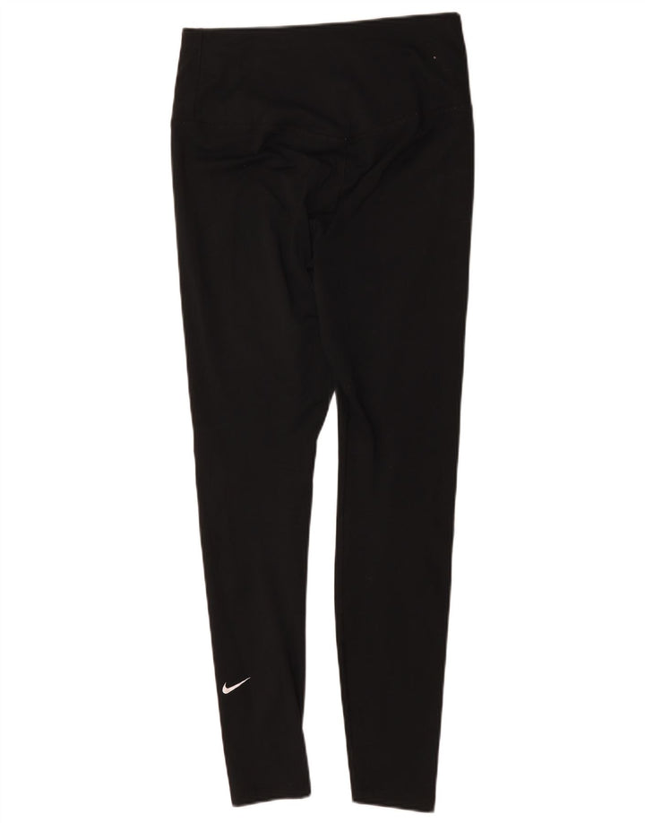 Legginsy damskie Nike UK 12, średni czarny poliester