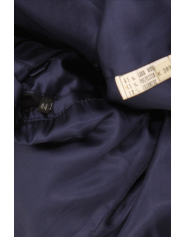 Płaszcz męski VINTAGE UK 44 2XL Granatowa wełna