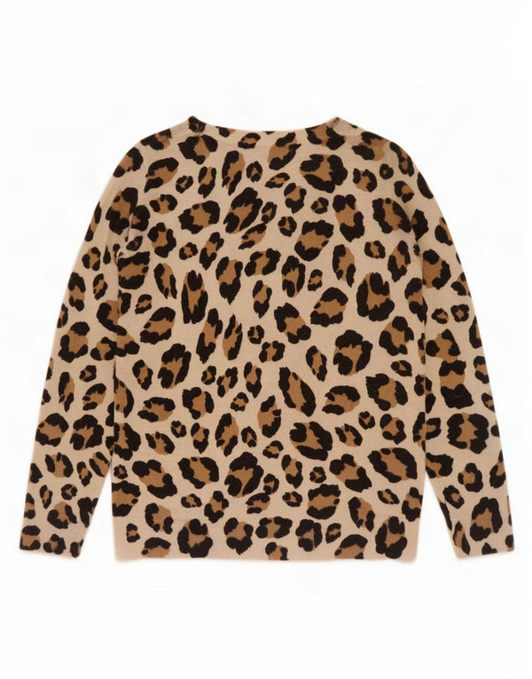 Marks & Spencer Damski sweter z dekoltem w łódkę, UK 10, mały, beżowy