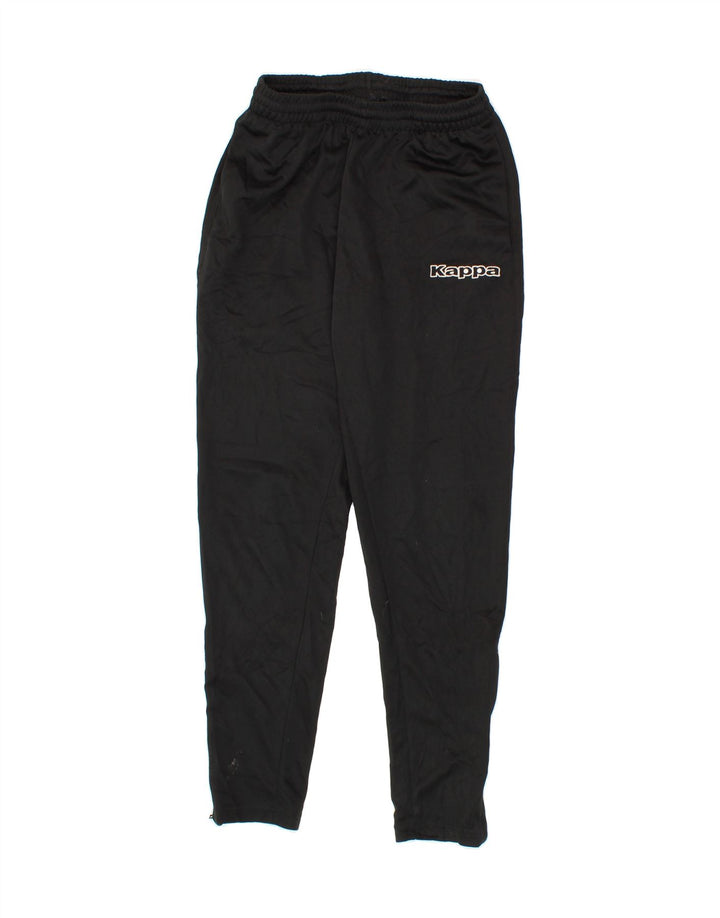 KAPPA Mens Tracksuit Trousers Small  Black Vintage Kappa and Second-Hand Kappa from Messina Hembry 
