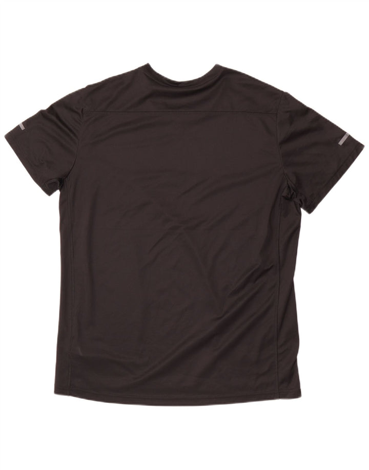 Męska koszulka Adidas Aeroready Top, duża, czarna, z poliestru
