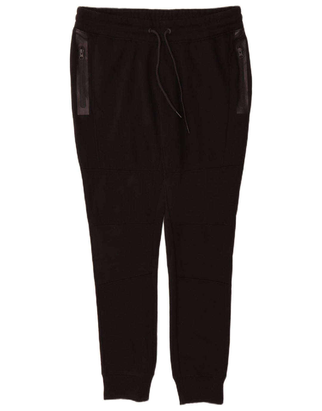 Męskie spodnie dresowe Jack & Jones, duże, czarne, poliestrowe