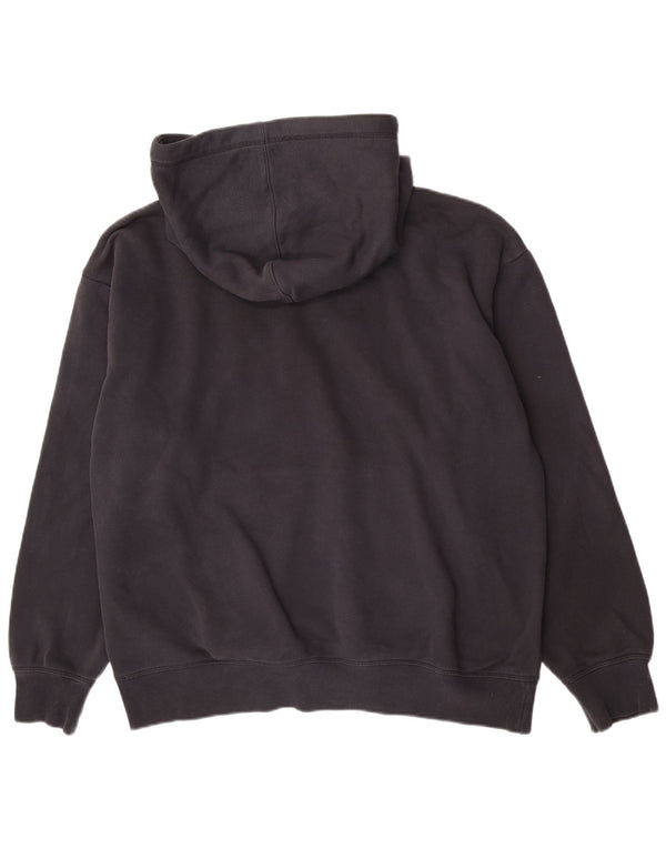 Damska bluza z kapturem Champion Graphic UK 18 XL, czarna bawełna