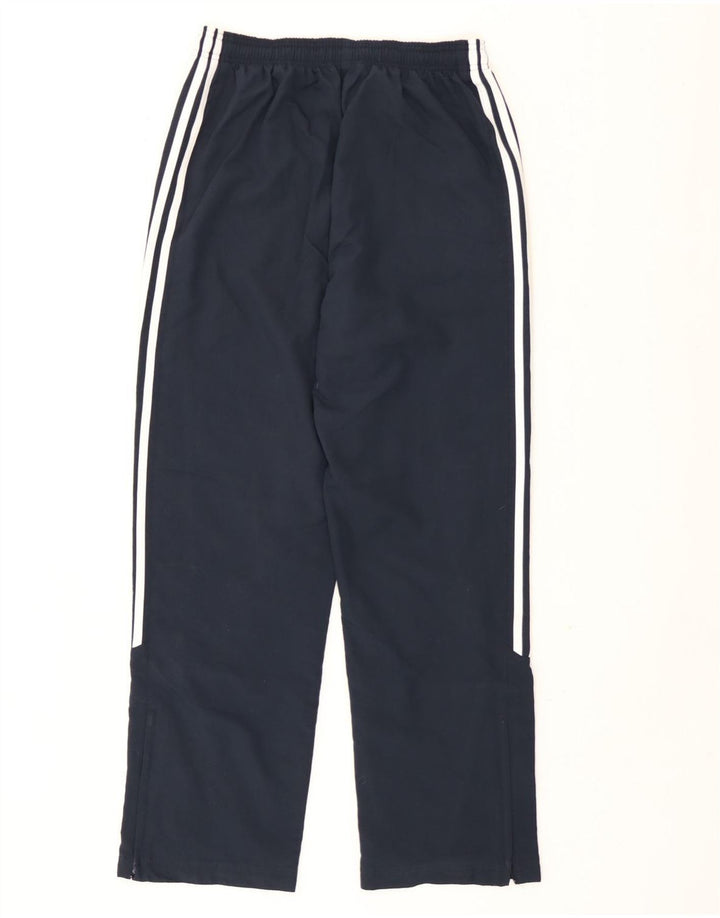 Damskie spodnie dresowe Adidas UK 12 Średni granatowy poliester
