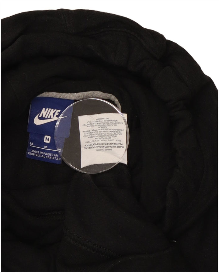 Damski sweter z kapturem Nike UK 12, średni czarny, bawełniany