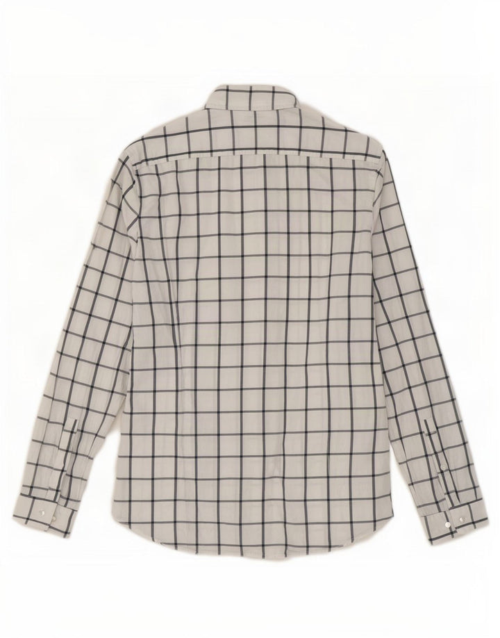Męska koszula Michael Kors Slim Fit w średnią białą kratkę