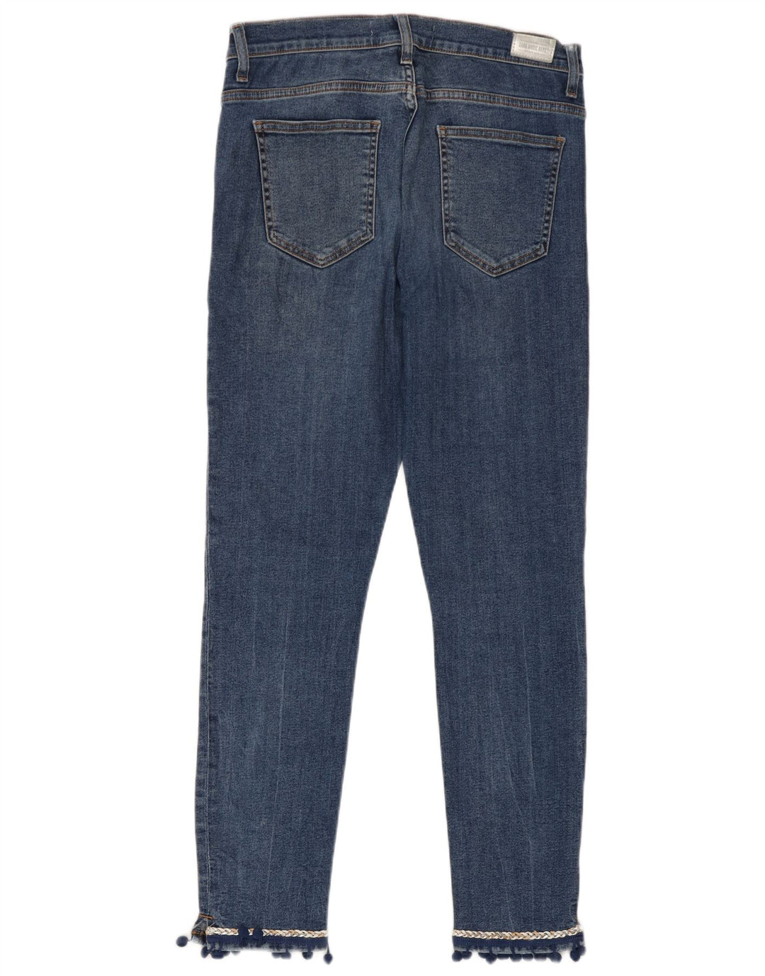 Dżinsy damskie Zara EU 38 Small W28 L27 Niebieskie bawełniane
