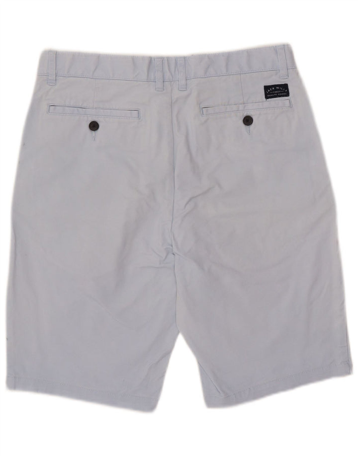 Męskie spodenki Chino JACK WILLS W32 Średnioniebieskie, bawełniane