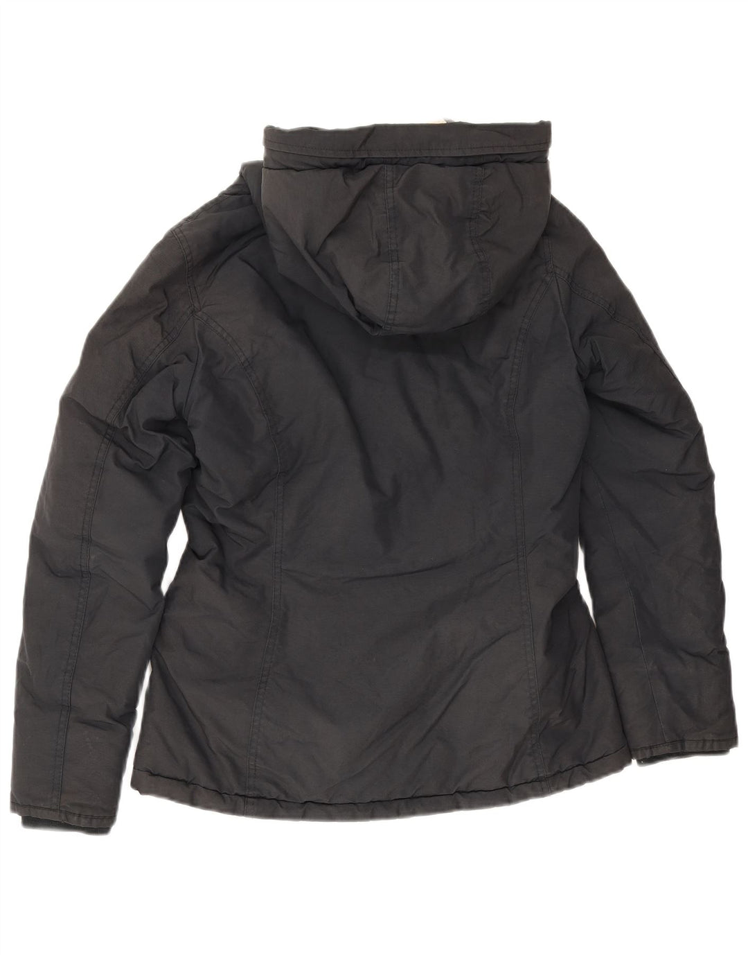 Damska kurtka wiatrówka z kapturem Woolrich UK 10, mała czarna