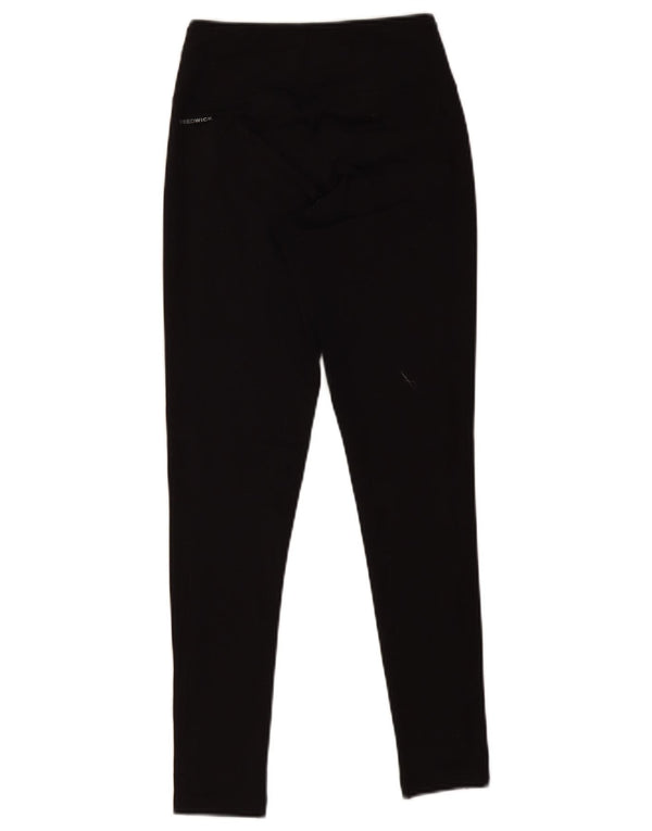 Legginsy damskie REEBOK UK 4/6 XS, czarny poliester