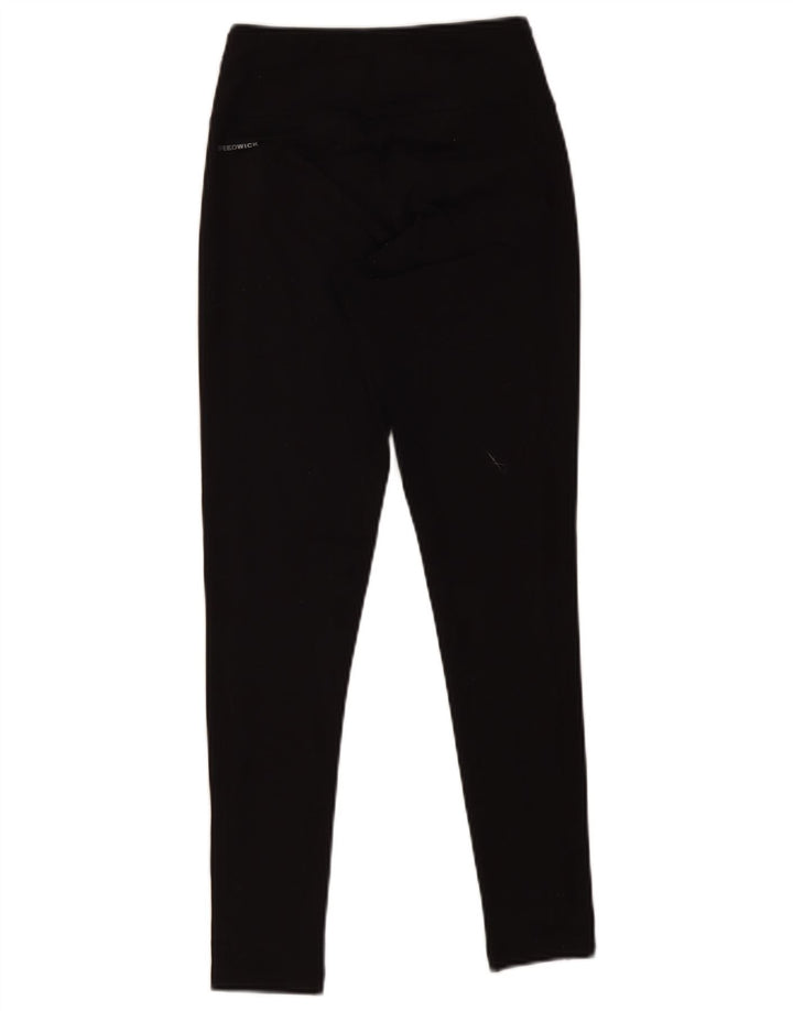 Legginsy damskie REEBOK UK 4/6 XS, czarny poliester