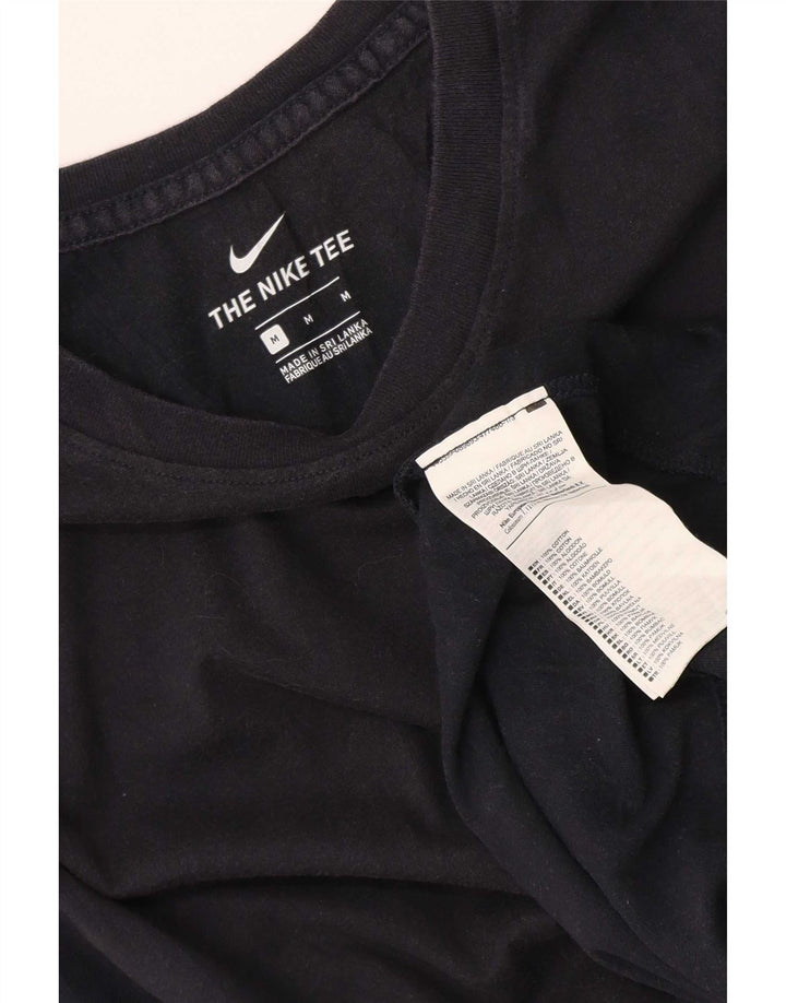 T-shirt męski Nike, średni, granatowy, bawełniany