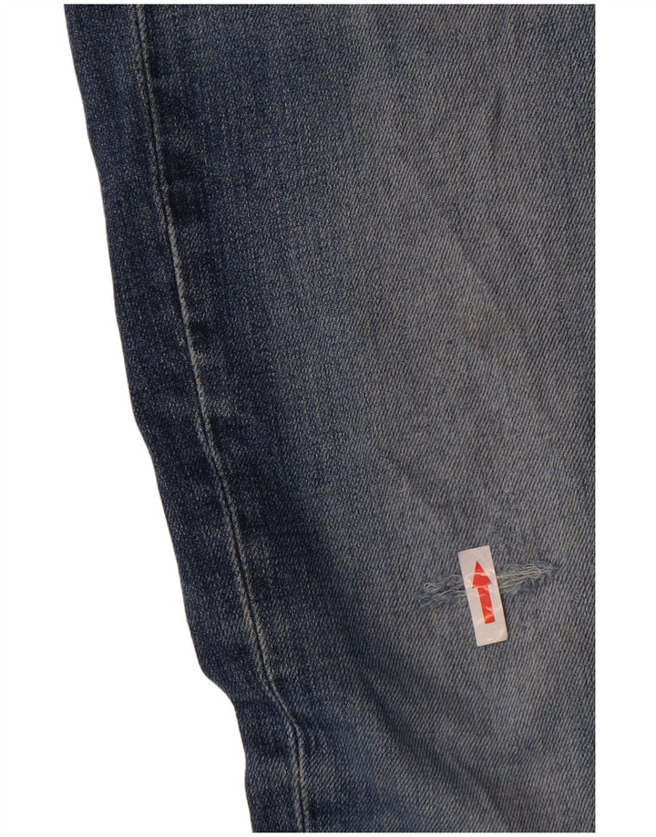 Damskie jeansy Levi's 511 Slim W32 L34 Niebieskie bawełniane