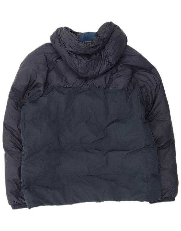 Męska wyściełana kurtka z kapturem Timberland UK 42 XL Granatowy nylon