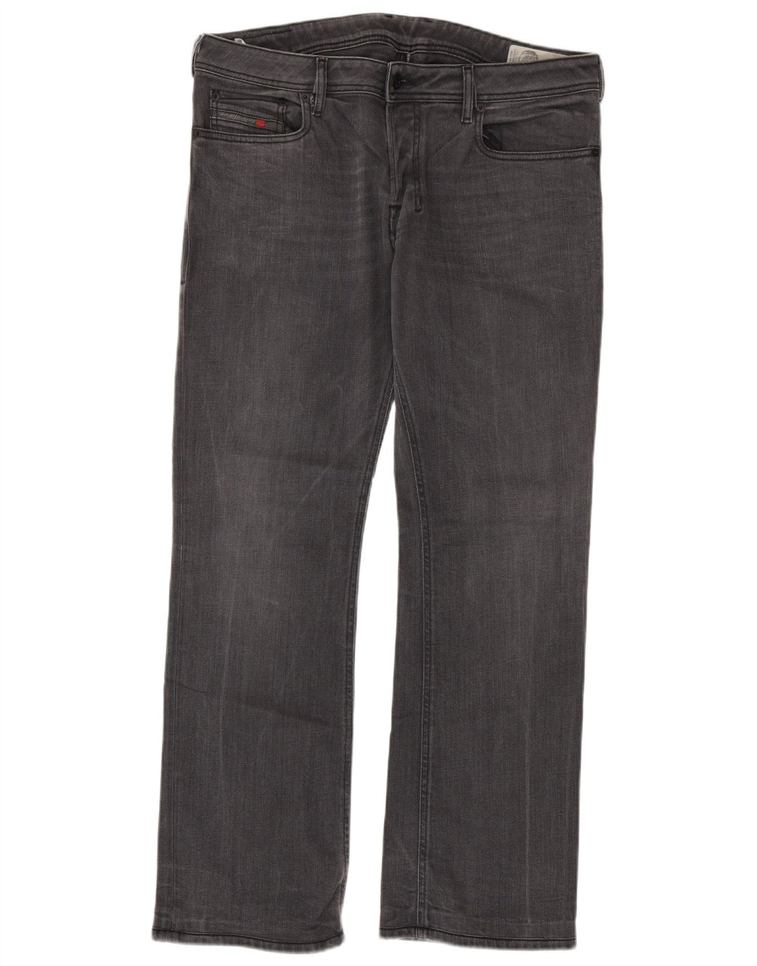 Diesel Męskie Zatiny Regular Bootcut Jeansy W34 L32 Szara bawełna