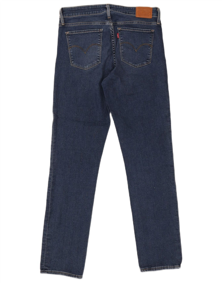 Damskie jeansy Levi's 712 Slim W30 L30 Niebieskie bawełniane