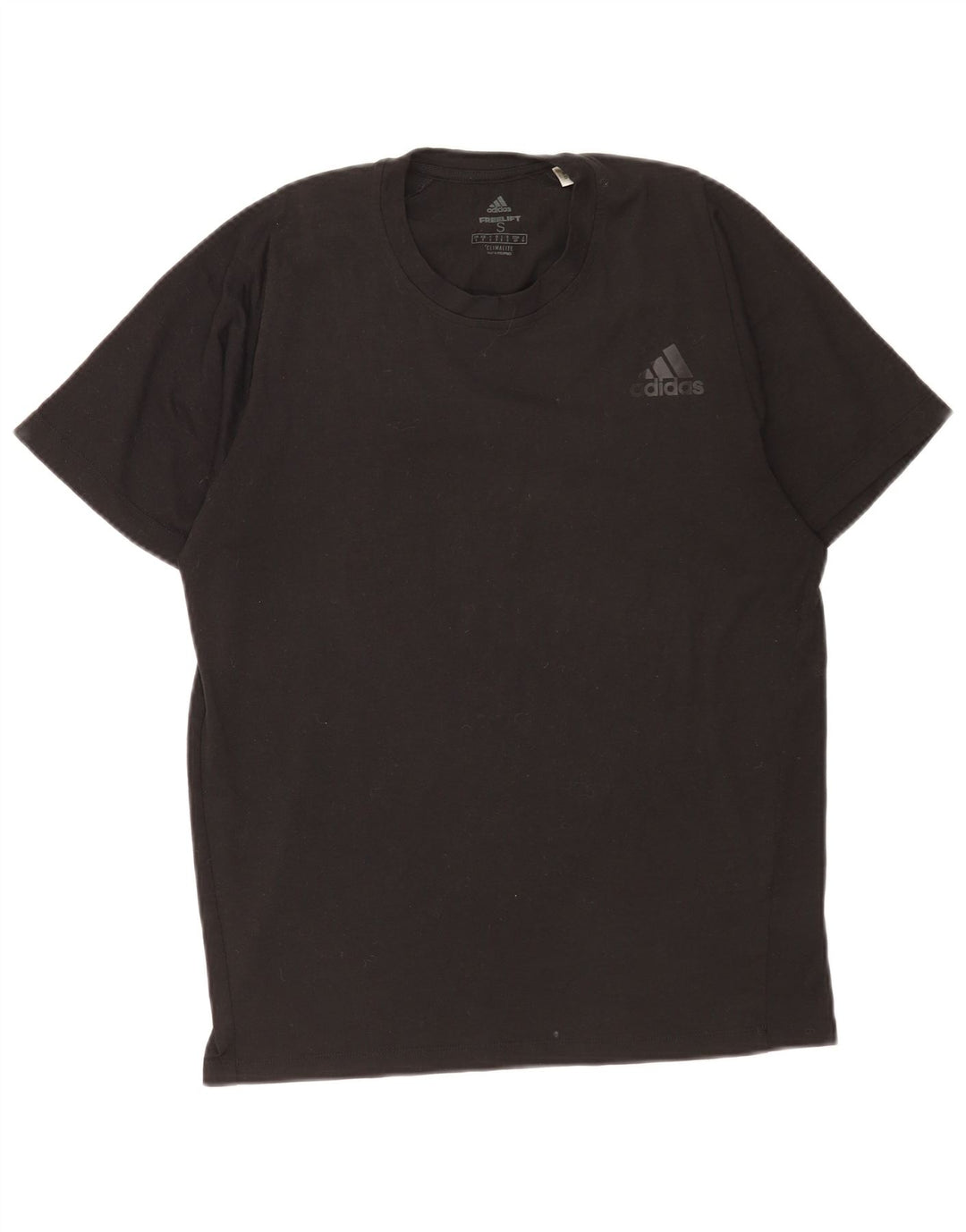 Adidas Męska koszulka Climalite Top, mała, czarna, z poliestru