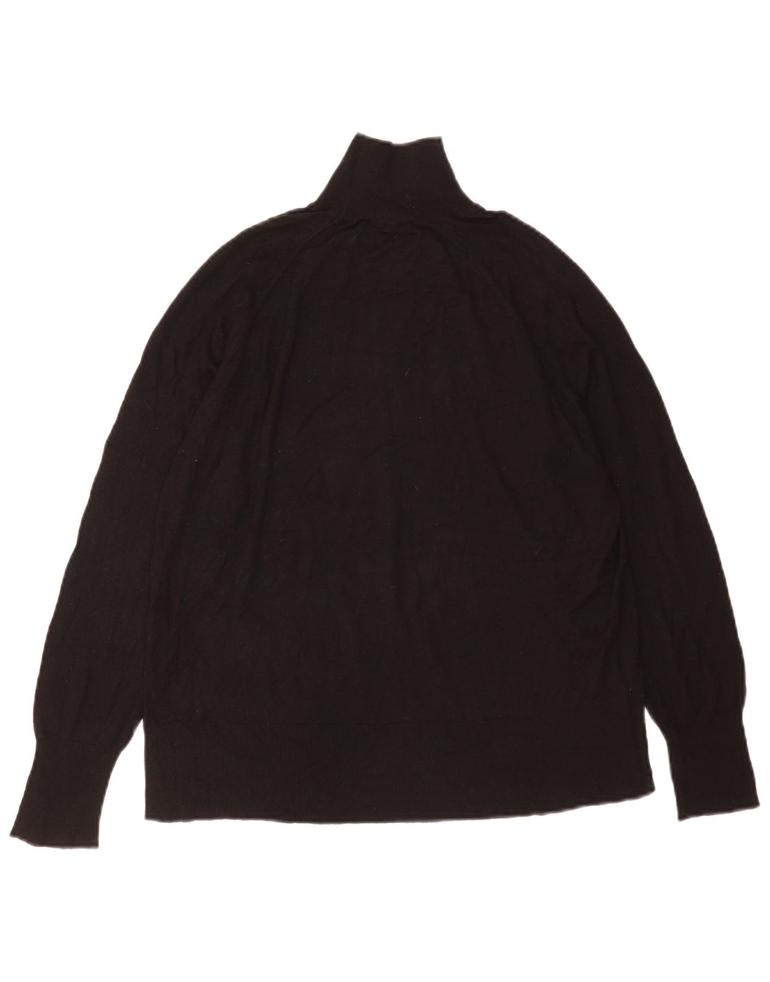 Damski sweter oversize z golfem Zara UK 10 Small Black
