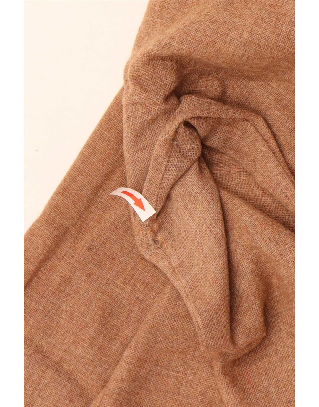 Koszula męska w stylu vintage, rozmiar 39, średni brązowy poliester