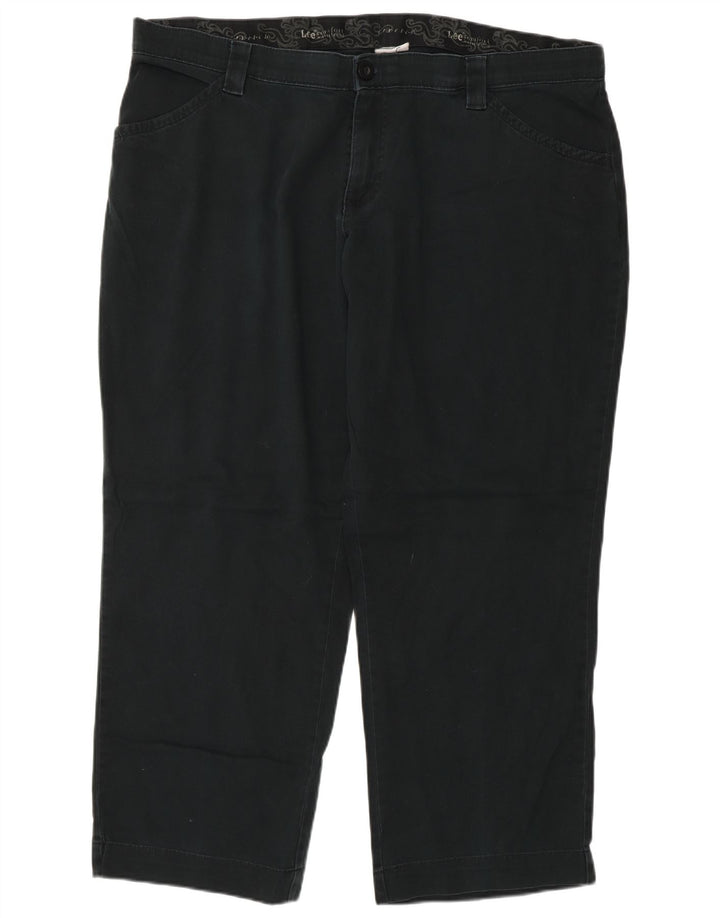 Spodnie damskie Lee Straight Casual W40 L27 granatowe