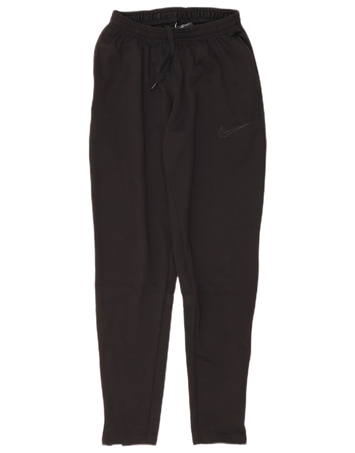 Męskie spodnie dresowe Nike Dri Fit, małe, czarne, poliestrowe