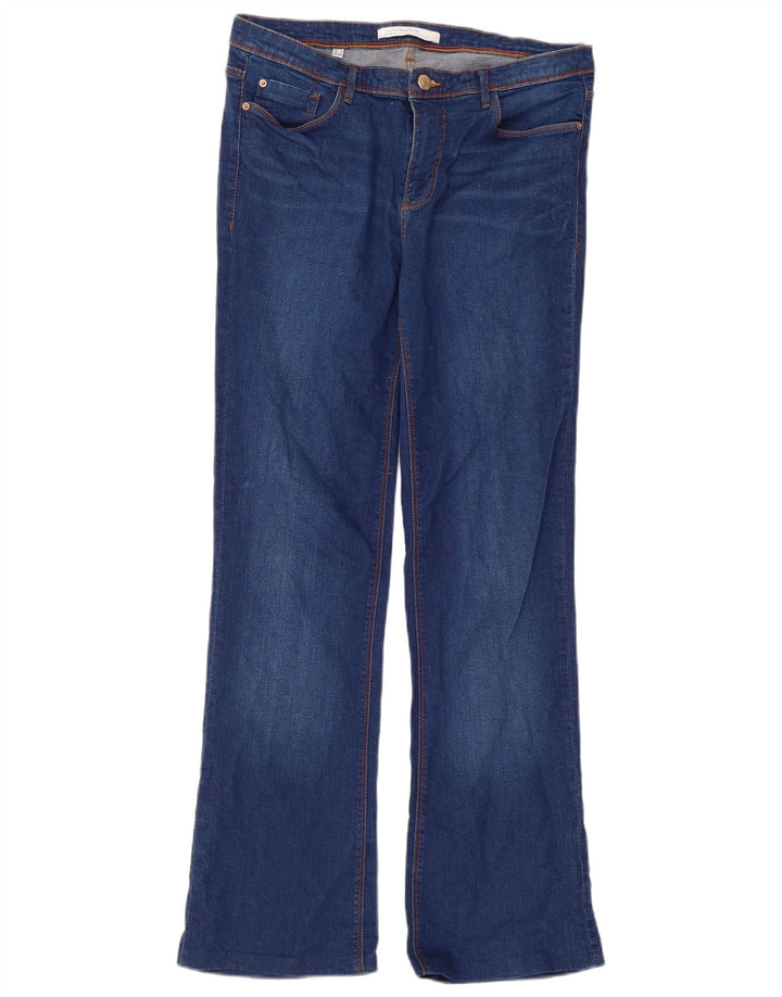 Damskie jeansy Bootcut Zara EU 42 Large W32 L31 Niebieskie