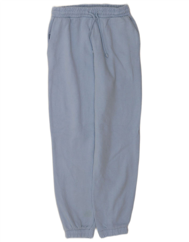 Damskie spodnie dresowe Zara Joggers UK 12 Średni niebieski poliester