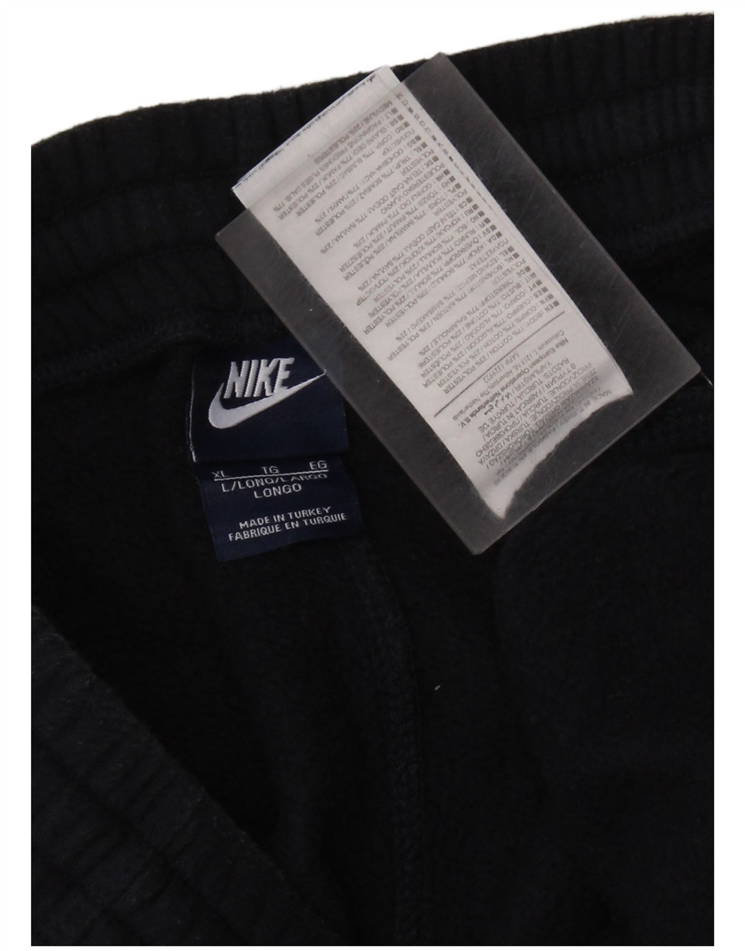 Męskie spodnie dresowe NIKE Joggers XL Granatowe, bawełniane