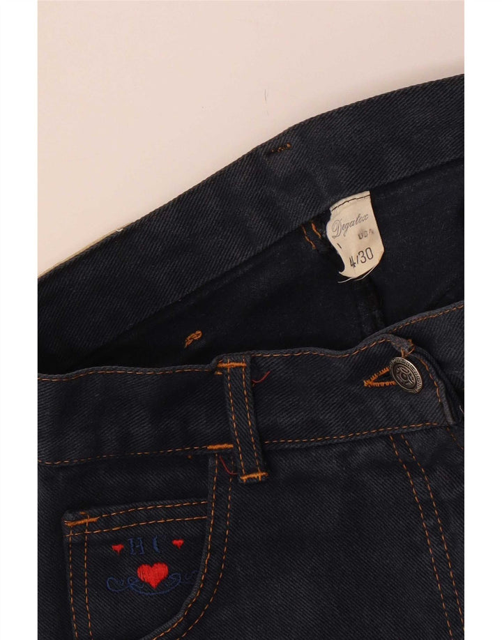 Vintage damska spódnica jeansowa IT 44 Medium W30 granatowa
