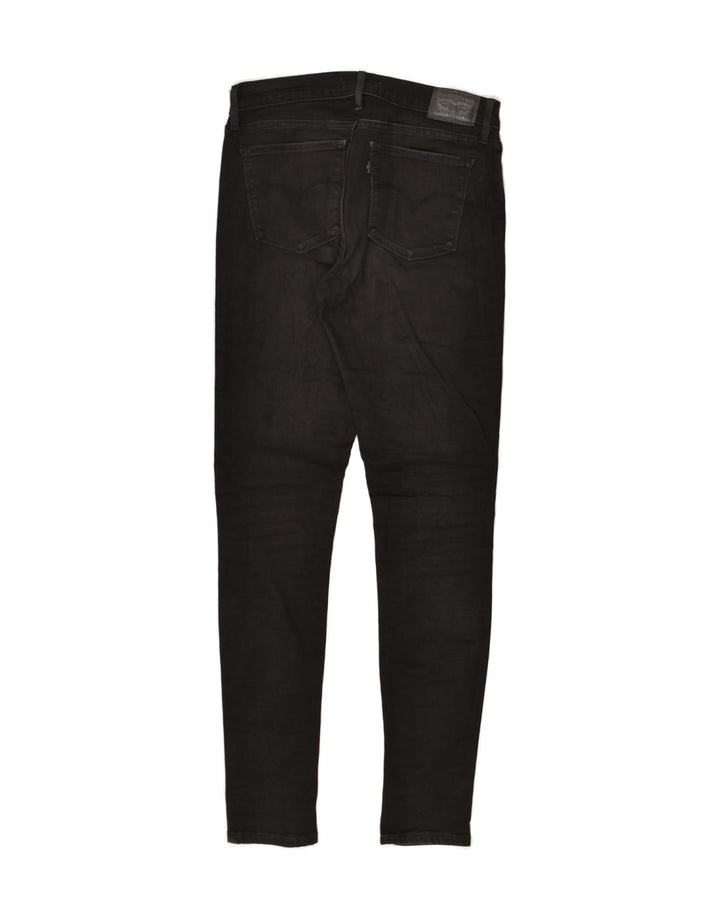 LEVI'S Womens 710 Skinny Jeans W29 L31  Black Cotton | Vintage Levi's | Thrift | Second-Hand Levi's | Used Clothing | Messina Hembry 