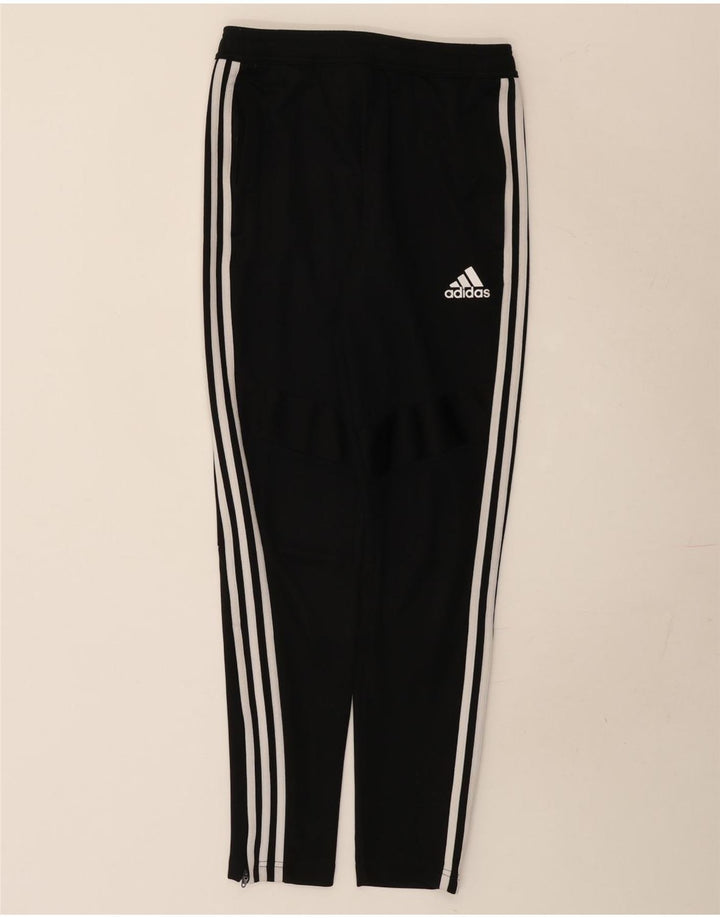 Męskie spodnie dresowe Adidas Aeroready, małe, czarne, poliestrowe