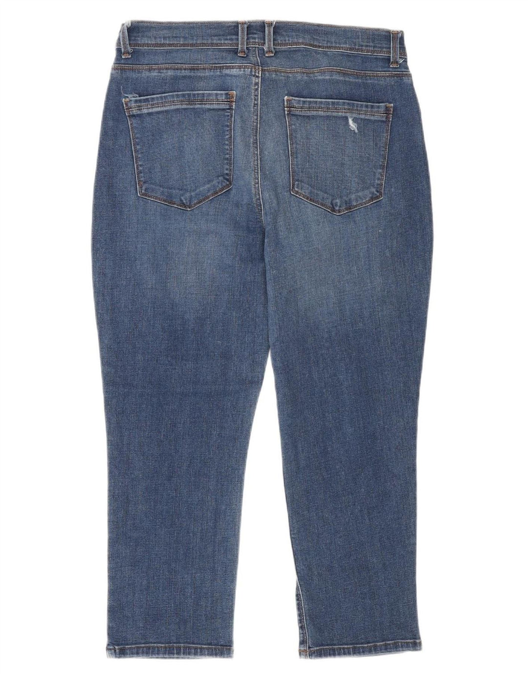 Damskie jeansy Lee Capri US 10 Large W30 L23 Niebieskie bawełniane