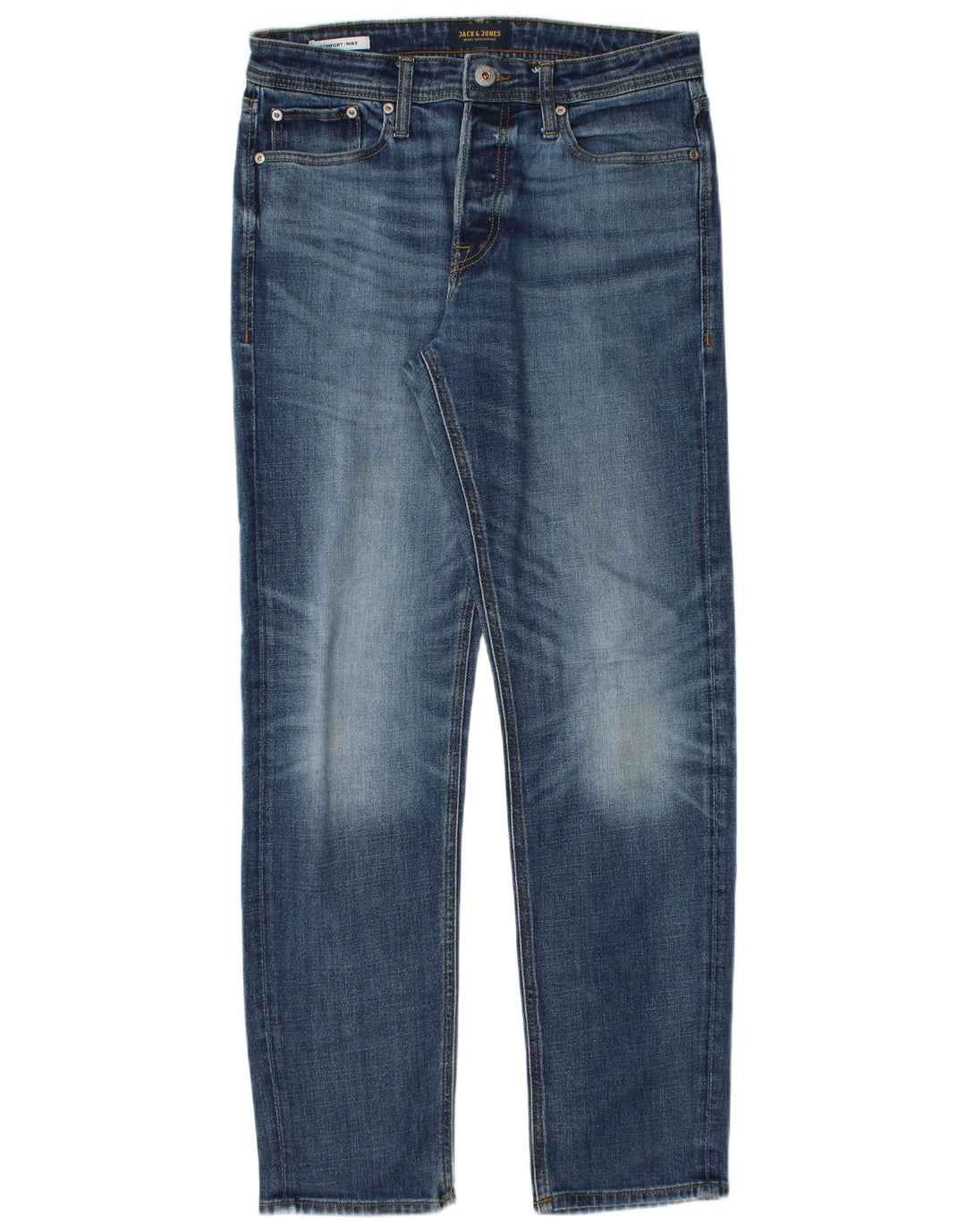 Męskie jeansy Jack & Jones Mike Slim W30 L32 Niebieskie bawełniane