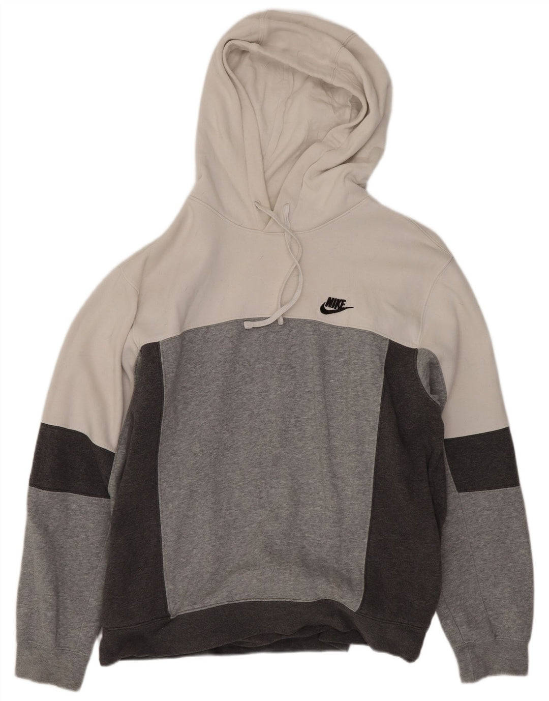 Męska bluza z kapturem Nike, średnia, wielobarwna bawełna z blokami kolorów