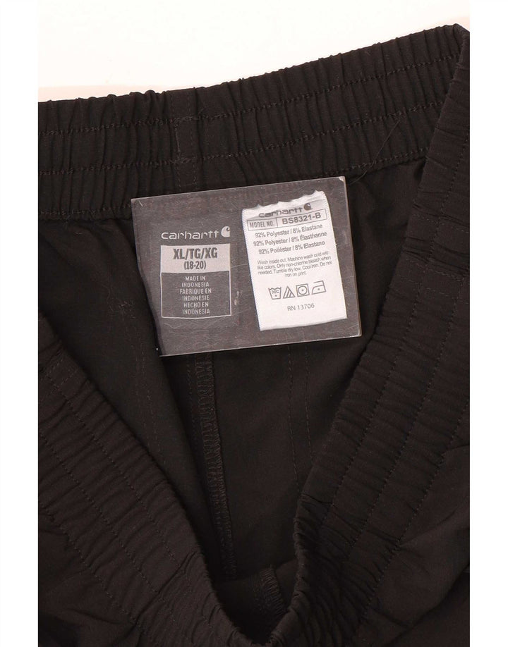 Chłopięce spodenki sportowe Carhartt 13-14 lat XL, czarny poliester