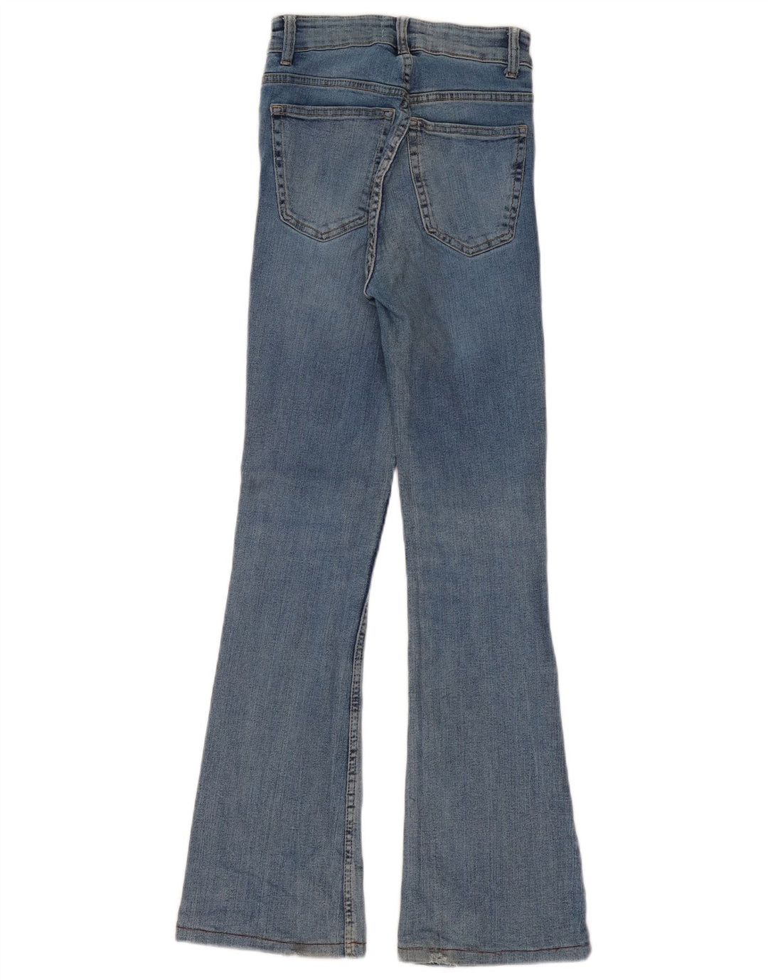 Damskie jeansy rozkloszowane Zara EU 34 2XS W24 L31 Niebieskie